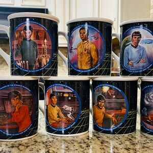 Star Trek OG Ernst Hamilton Collection Character Mugs-1983